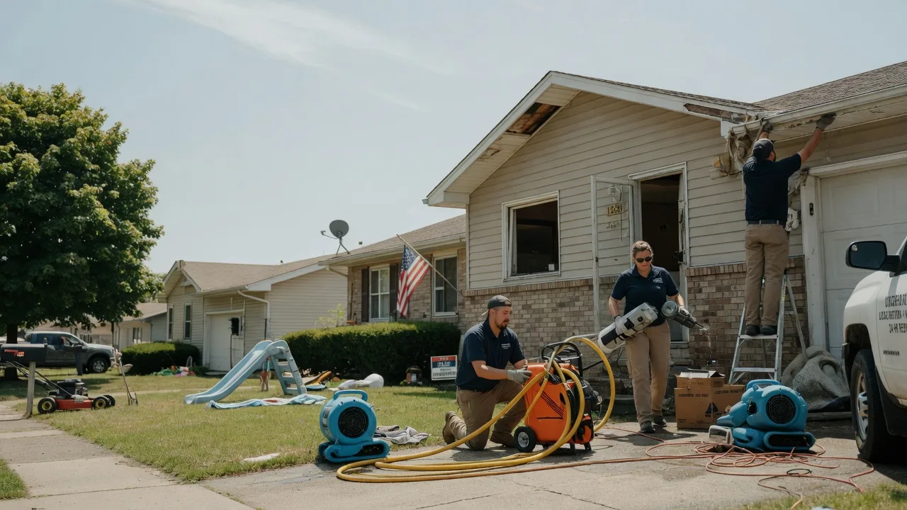 Water Damage Restoration in Bluff Springs, IL near me